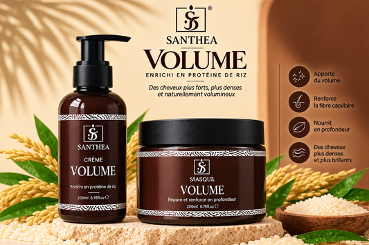 Pack Soin Profond Volume | Santhea - Masque & Crème Capillaire Revitalisante